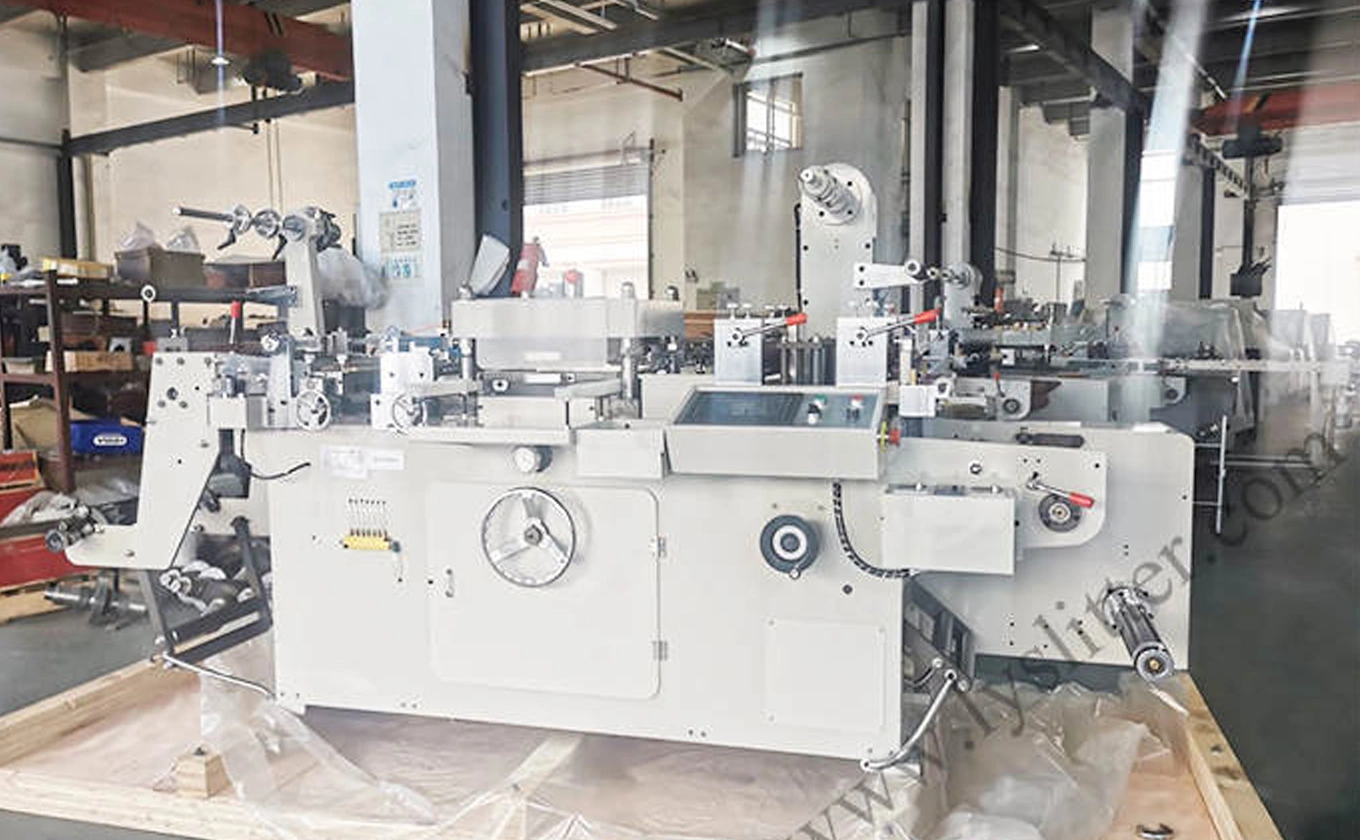 Zastosowanie automatycznej LDC-350B do cięcia etykiet Die